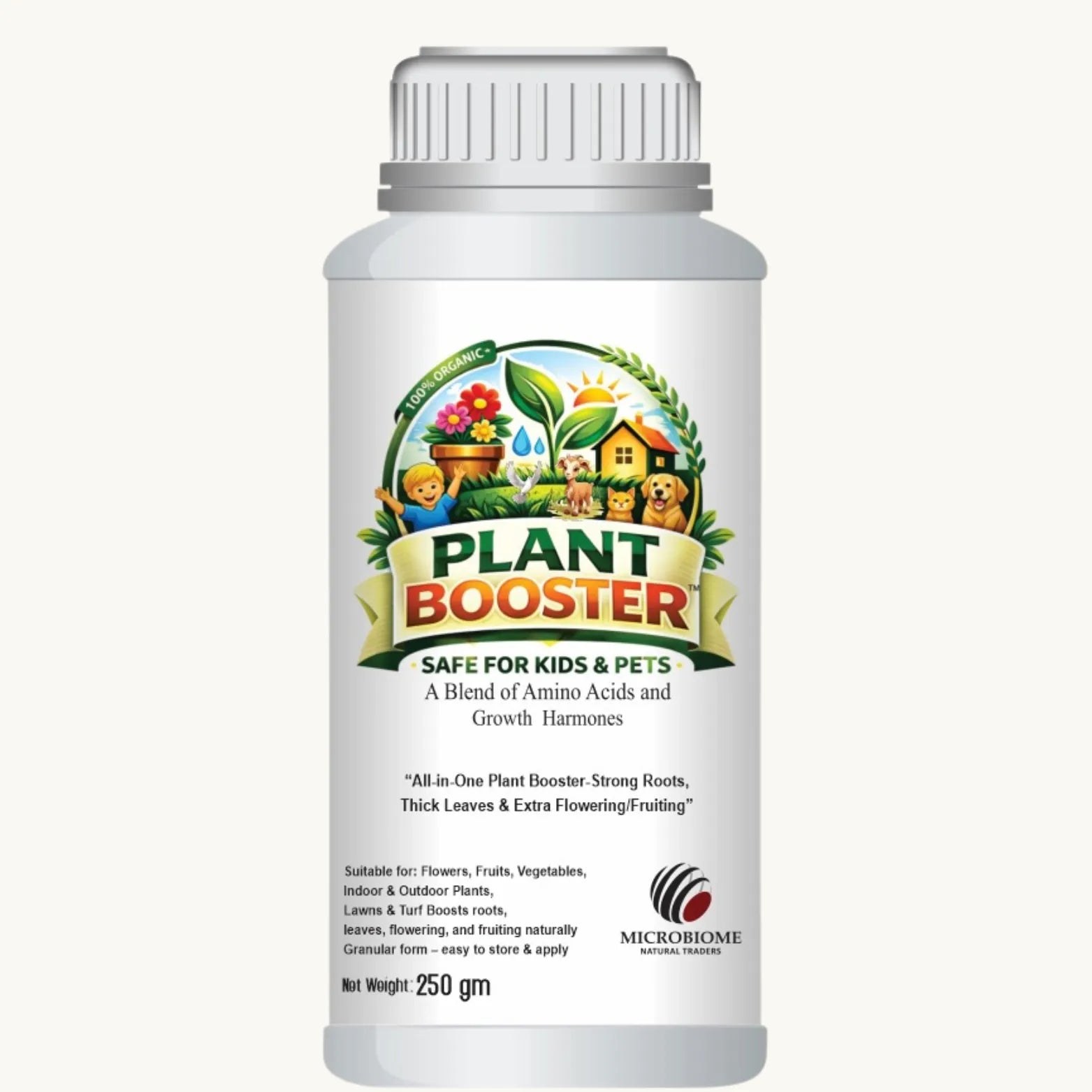 Plant Booster – Natural Growth Enhancer for Strong Roots, Healthy Plants & Higher Yield